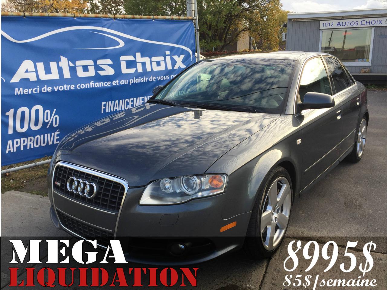 Used 2008 Audi A4 S-Line for sale in Longueuil, QC