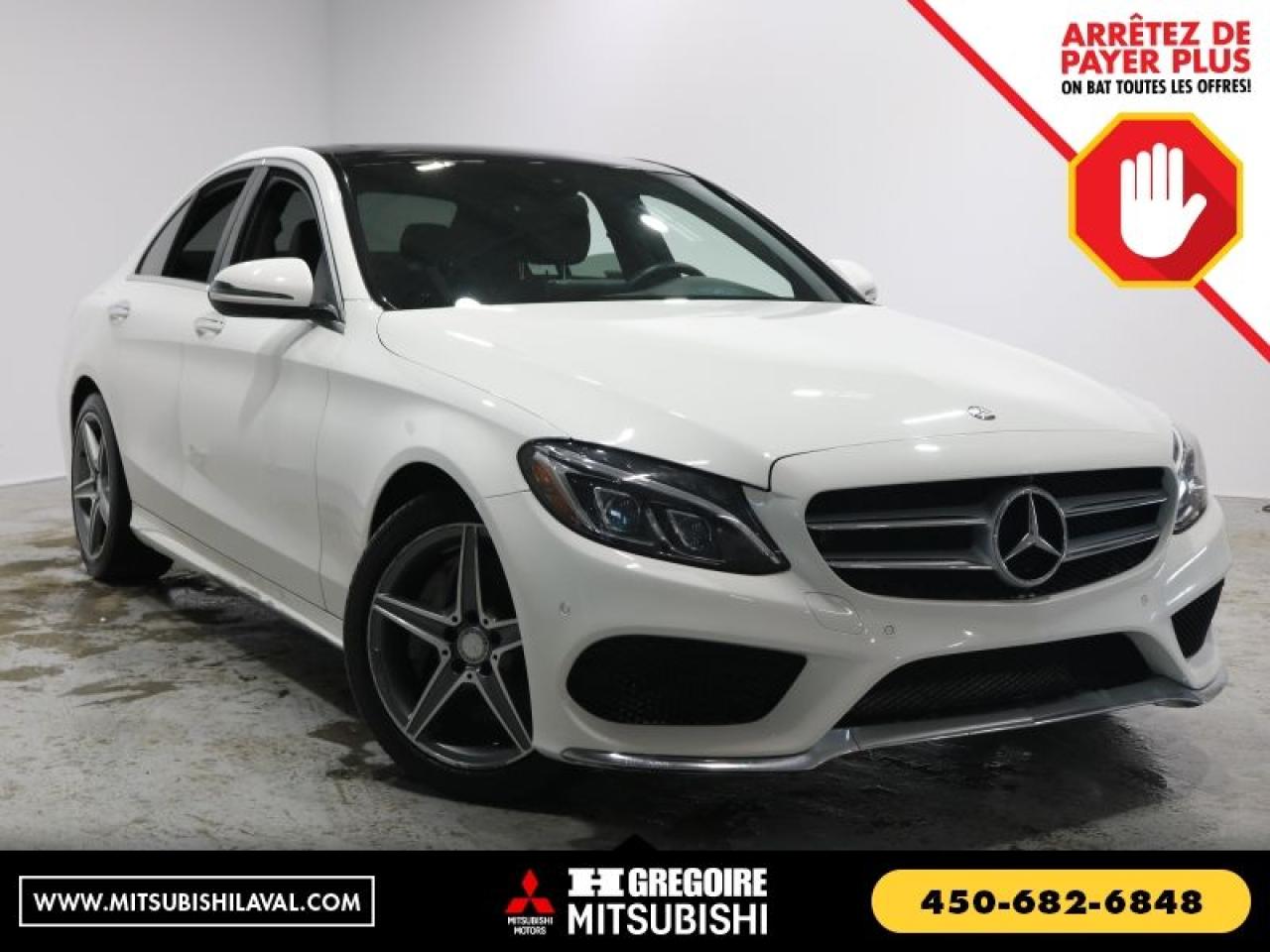 Used 2016 Mercedes-Benz C300 C 300 A/C BIZONE for sale in St-Léonard, QC