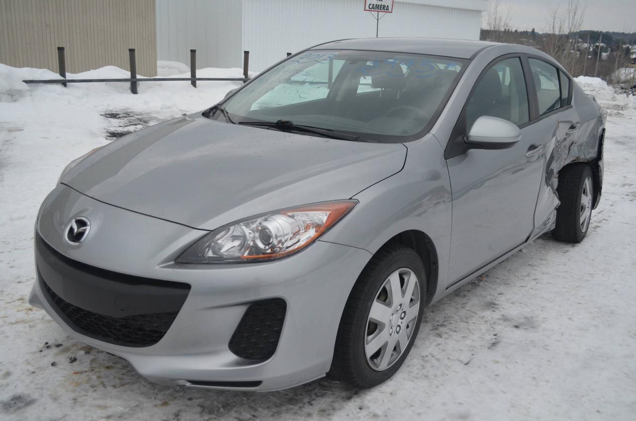 <a href=https://www.autoaubaine.com/Mazda-3-c6809272.html>https://www.autoaubaine.com/Mazda-3-c6809272.html</a>

Mazda 3 2013, PLUSIEURS PIÈCES DISPONIBLES ICI, Moteur 4 cylindres, 2.0 Litres, régulateur de vitesse, vitres électriques, verrouillage électrique, air climatisé, lecteur CD, MP3, miroirs électriques.. Cest un véhicule gravement accidenté, ballon siège avant gauche déployé 375$, ballon toit côté gauche déployé 375$. Pour de plus amples informations 418-227-3345, sans frais 1-866-227-3345 sur le cellulaire de notre vendeur 418-225-7573 ou sur notre site internet www.entreprisespejacques.com et nous prenons les échanges.