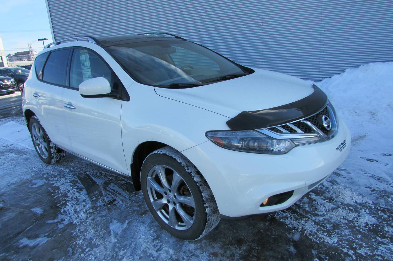 <a href=https://www.montmagnynissan.com/occasion/Nissan-Murano-2012.html>https://www.montmagnynissan.com/occasion/Nissan-Murano-2012.html</a>

Pur Bijou , Murano SL platiniun Traction intégrale 4 portes  , intérieur de cuir , siège électrique à mémoire, caméra de recul , GPS , air climatisé bi-zone , pneus d`hiver et d`été phares automatiques , toit ouvrant,Pur Bijou , Murano SL platiniun  et mettez-en... vraiment à voirMontmagny Nissan & Kia Montmagny, membres du Groupe Paquet sont situés dans Chaudière-Appalaches, à 20 minutes de le Rive-Sud de Québec (Lévis). Nous desservons une large clientèle, de Rivière-du-Loup, Kamouraska, La Pocatière jusquà Québec.

Nous avons une vaste gamme de véhicule doccasion tel que sous-compact, compact, fourgonnette, 7 passagers, familiale, convertible, de luxe, VUS, AWD, 4x4. Nous offrons plusieurs mode de financement, traditionnel, 2 ième et 3 ième chance au crédit, redressement de crédit et Accord D.