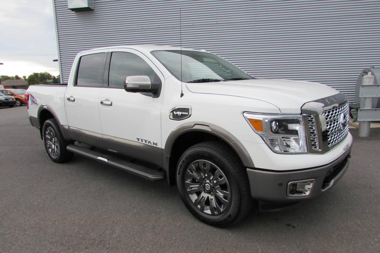 Used 2017 Nissan Titan Platine Réserve cabine double 4RM for sale in Montmagny, QC