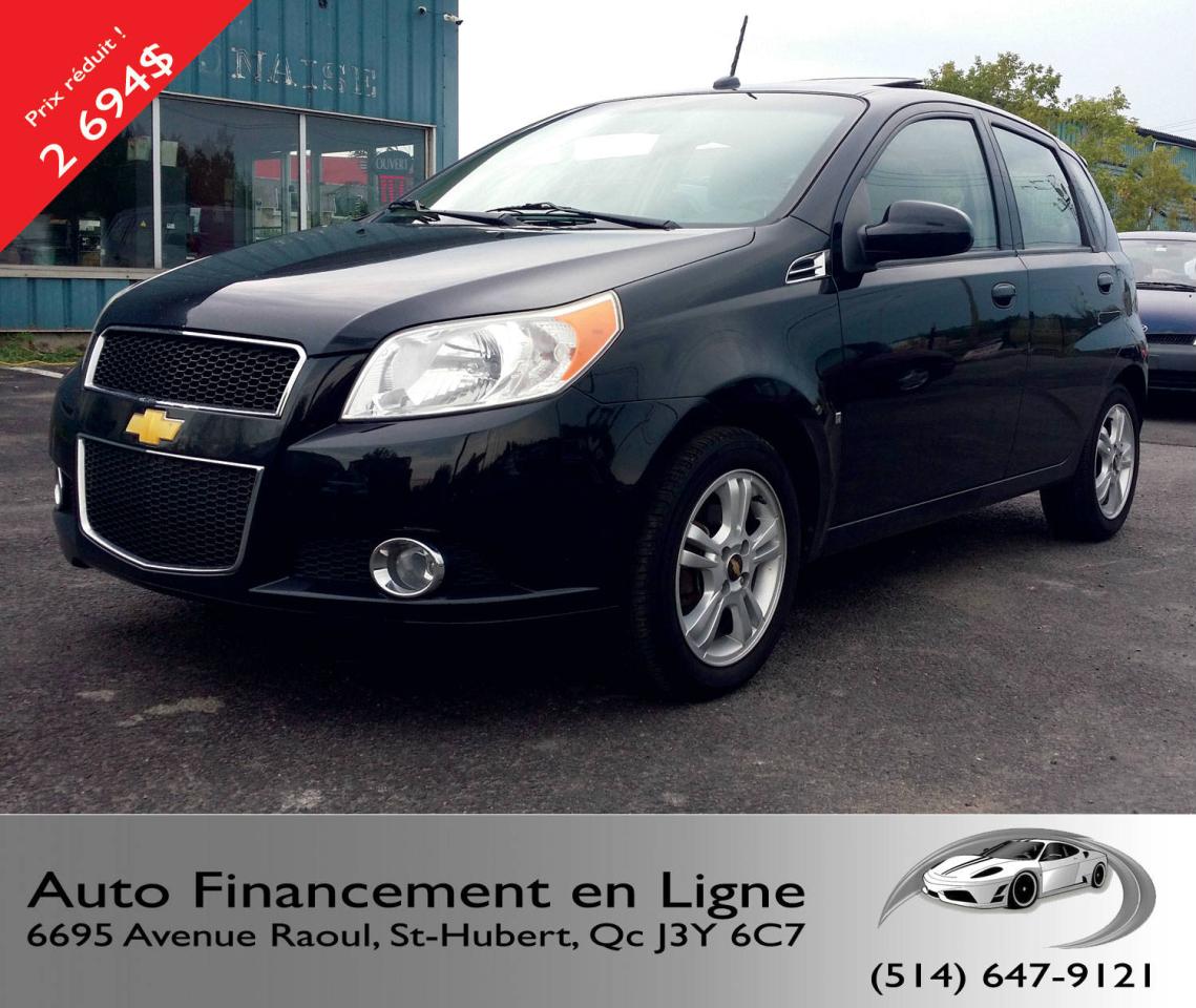 Used 2009 Chevrolet Aveo **TOIT OUVRANT / AIR CLIMATISÉ** for sale in St-Hubert, QC