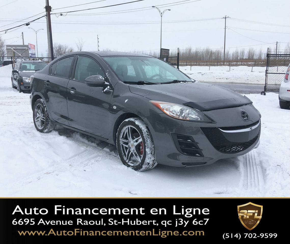 <a href=https://www.autofinancementenligne.com/occasion/Mazda-3-2010.html>https://www.autofinancementenligne.com/occasion/Mazda-3-2010.html</a>

FINANCEMENT DISPONIBLE AVEC 500$ DE DÉPÔT

514-702-9599 --- 514-991-3332

MAZDA 3 2010
-MANUEL
-LECTEUR CD
-VITRES ÉLECTRIQUES 
-MAGS
-EXCELLENTE CONDITION
-PROTECTION MÉCANIQUE OFFERTE POUR UNE TRANQUILLITÉ DESPRIT!
-FINANCEMENT 100% APPROUVÉ
-AU MEILLEUR TAUX OFFERT SUR LE MARCHÉ
*VOUS AVEZ ÉTÉ REFUSER AU FINANCEMENT VOUS AVEZ BESOIN DUN VÉHICULE CHEZ NOUS LA SOLUTION NOUS LAVONS!*
-NOUS SOMMES SITUÉ A MOINS DE 15 MINUTES DE MONTRÉAL!

**NOUS ACCEPTONS LES ÉCHANGES ET SI VOUS VOULEZ VENDRE VOTRE VÉHICULE NÉSITEZ PAS A NOUS CONTACTER**


ACURA, AUDI, BMW, CHEVROLET, CHRYSLER, DODGE, FORD, HONDA, HYUNDAI, JEEP, KIA, MAZDA, MERCEDES, NISSAN, PONTIAC, SATURN, TOYOTA,SUBARU!
  

montréal,rive sud,rive nord,brossard, longueuil,st hyacinthe,boucherville,st-jean sur richelieu,lasalle,verdun,laval,granby,saint constant,laprairie,usagé,100% approuvé