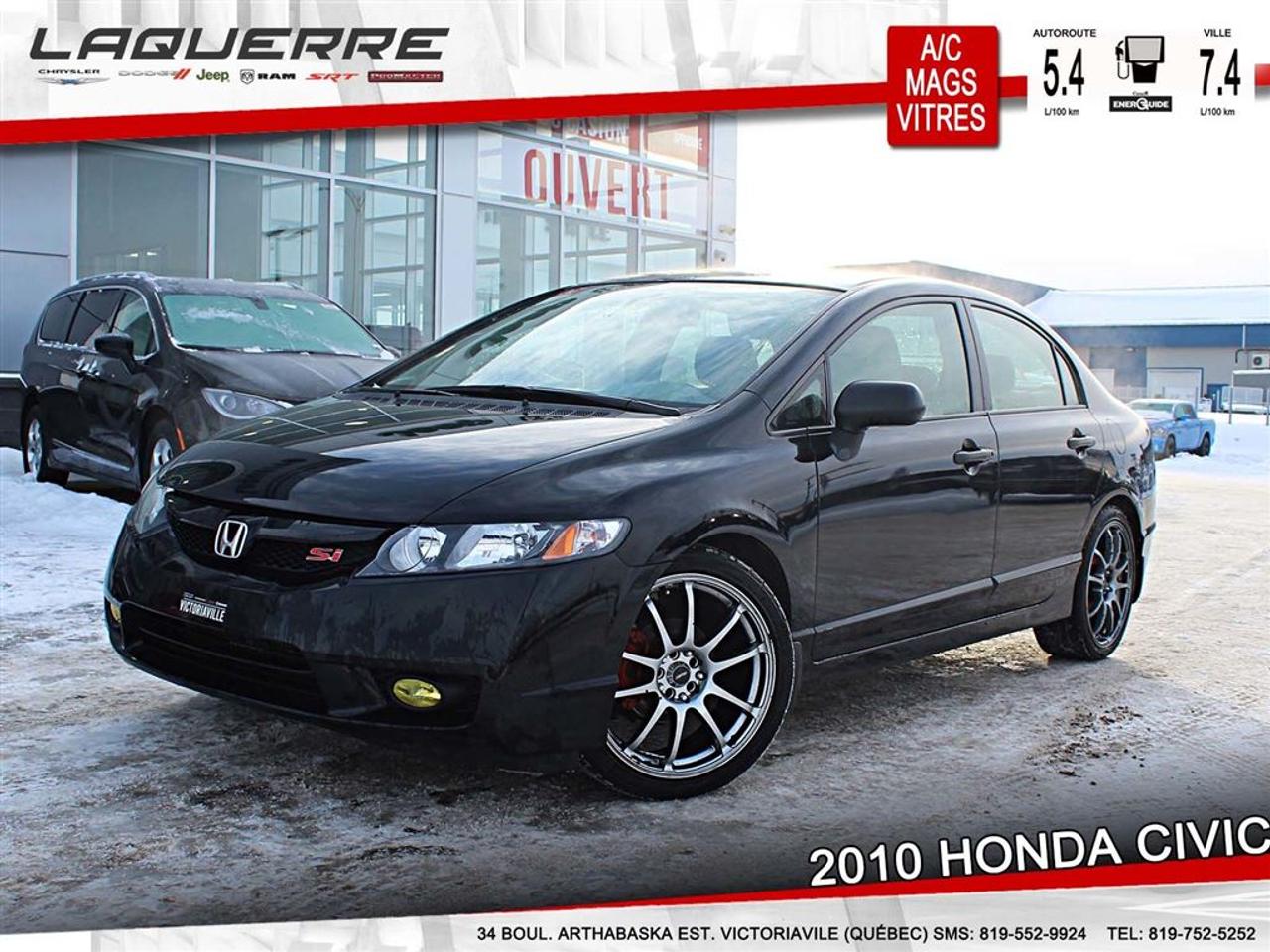 <a href=https://www.laquerrechrysler.com/occasion/Honda-Civic-2010.html>https://www.laquerrechrysler.com/occasion/Honda-Civic-2010.html</a>

Ce véhicule comprend: PNBV: 1665 KG - Mags - Air climatisé - Lecteur CD - Radio AM/FM - Prises 12v - Groupe électrique - Régulateur de vitesse -    Prix avec Financement !!! - À 40 minutes de Trois-Rivières, 1h15 de Montréal et 1h15 de Québec -  Nous achetons toutes marques de véhicule au meilleur prix garanti!!! ! Venez en concession afin de profiter dune évaluation gratuite!  Prenez rendez-vous avec pour faire lessai routier pendant que le véhicule est toujours disponible !  Plus de 50 véhicules doccasion en inventaire !  Nous offrons un financement 1ère 2ème et 3ème chance au crédit !  Optez pour un service unique où la transparence est notre priorité!