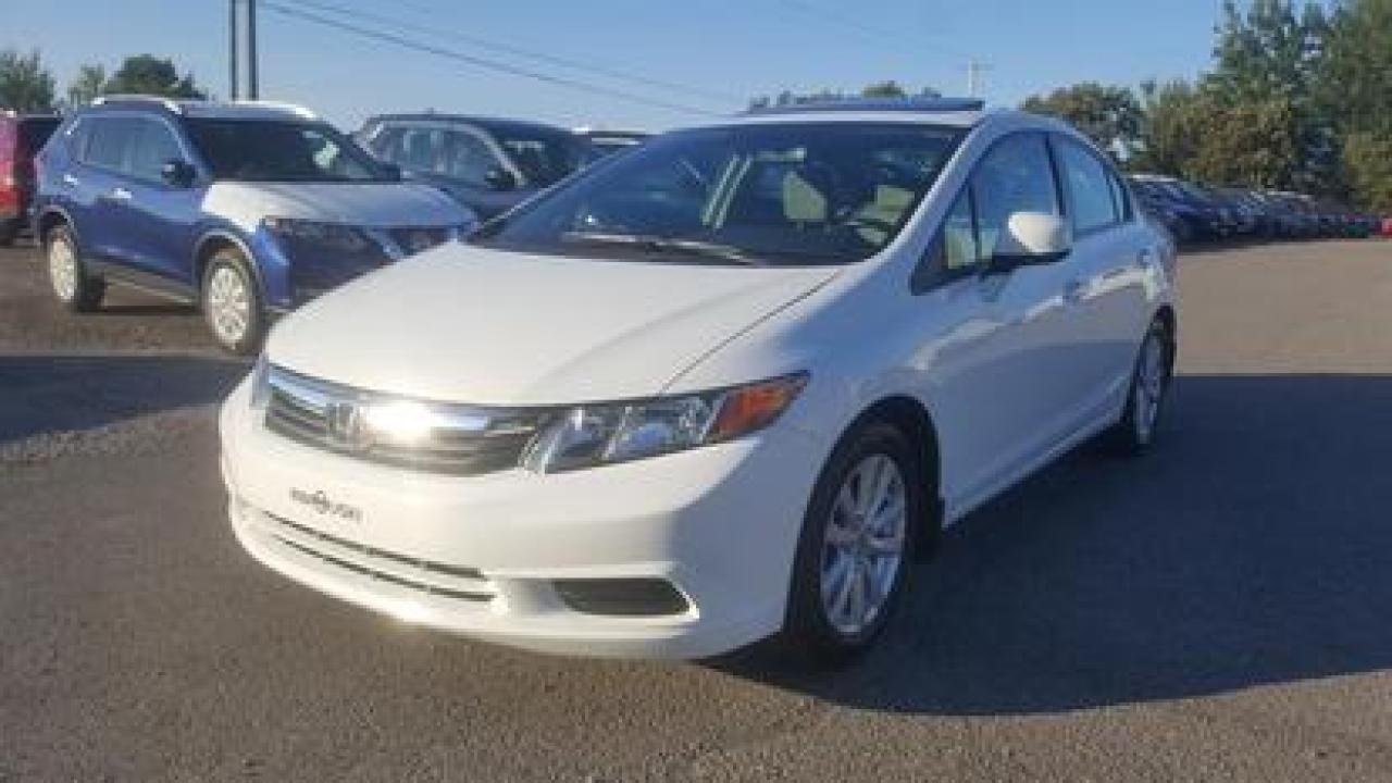 Used 2012 Honda Civic 4DR EX for sale in Rimouski, QC
