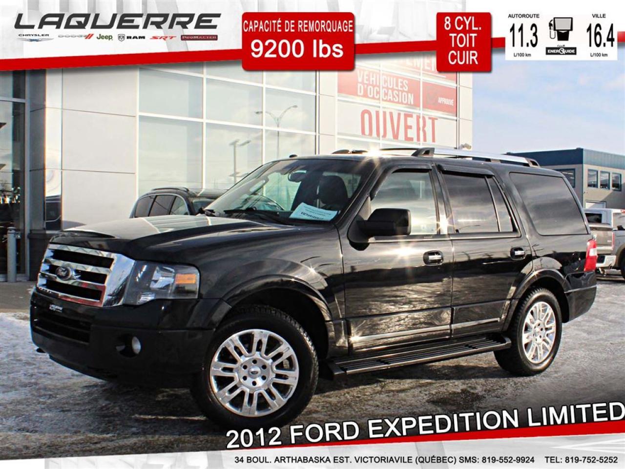 Used 2012 Ford Expedition Ltd Att.remorque for sale in Victoriaville, QC