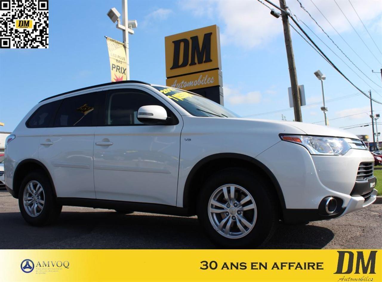 <a href=https://www.dmautos.ca/occasion/Mitsubishi-Outlander-2015.html>https://www.dmautos.ca/occasion/Mitsubishi-Outlander-2015.html</a>

***AUCUN FRAIS ADDITIONNEL*** 7 PASSAGERS, AWD, TOUT ÉQUIPÉ, AIR CLIMATISÉ, VITRES ÉLECTRIQUES, JANTES EN ALUMINIUM, RÉGULATEUR DE VITESSE,MIROIR CHAUFFANT, TÉLÉPHONE MAIN LIBRE ET BIEN PLUS...Pourquoi choisir DM Automobiles :     - Plus de 29 ans en affaires  - Plus de 150 véhicules de haute qualité en inventaire  - Rapport Carproof  - Financement facile et rapide  - Service après-vente hors pair  - $$$ Maximum pour votre échange $$$