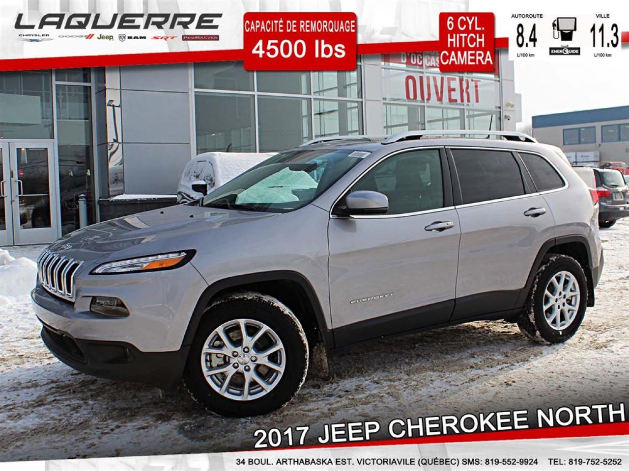 Used 2017 Jeep Cherokee North V6 4x4 for sale in Victoriaville, QC