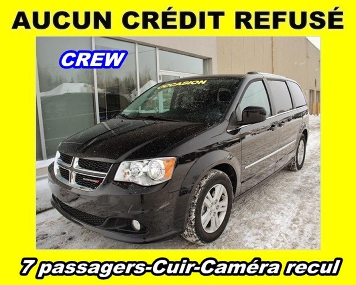 Used 2017 Dodge Grand Caravan Crew V6 Cuir Caméra for sale in Mirabel, QC