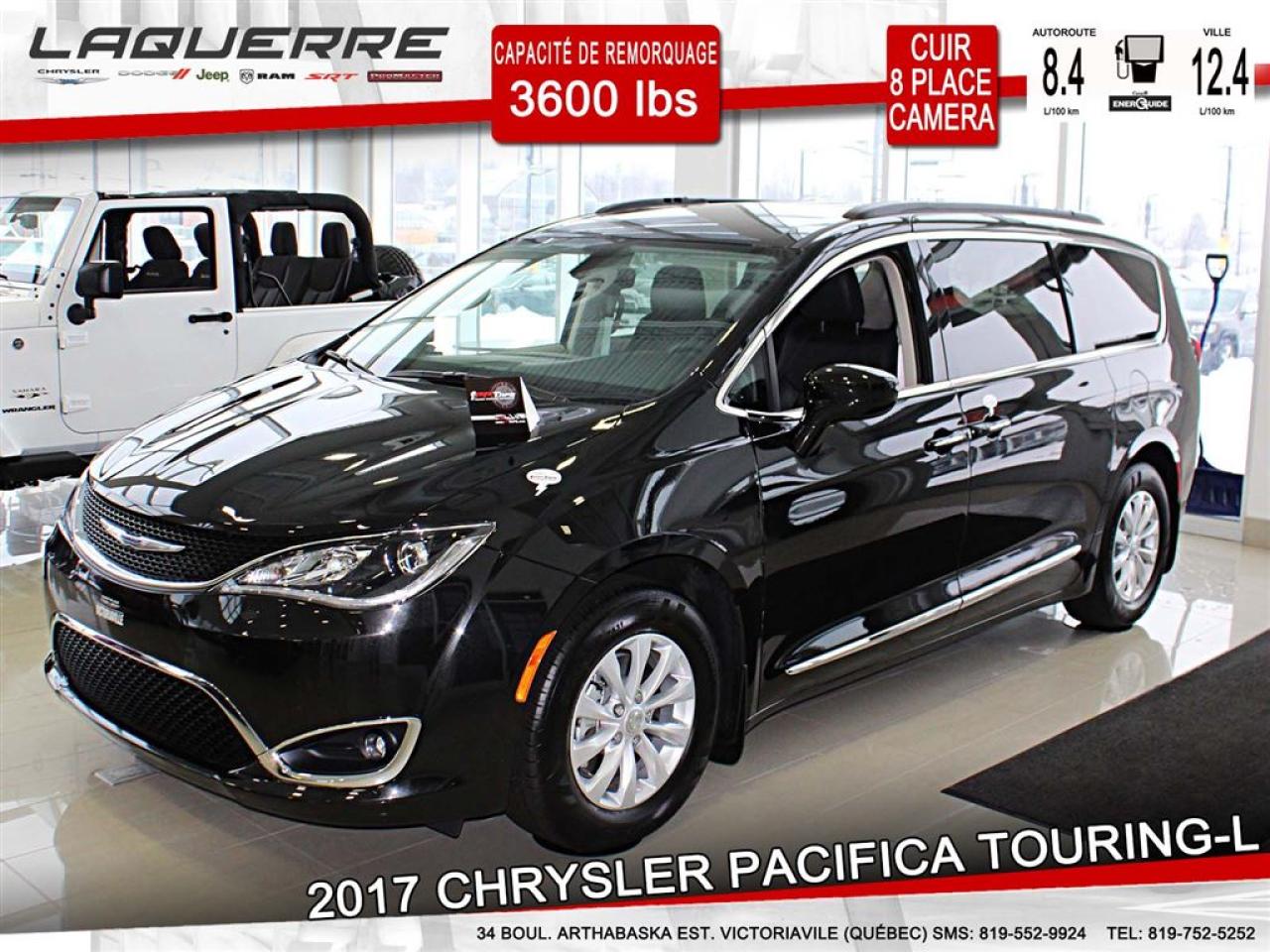Used 2017 Chrysler Pacifica Touring-L Cuir Stow for sale in Victoriaville, QC