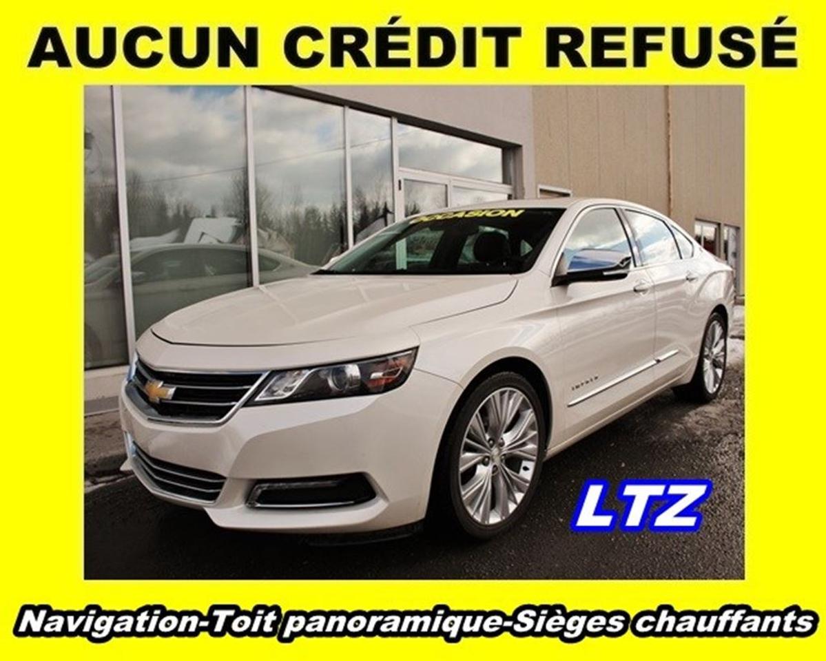 <a href=https://www.stjeromechrysler.com/occasion/Chevrolet-Impala-2014.html>https://www.stjeromechrysler.com/occasion/Chevrolet-Impala-2014.html</a>

**Rapport dhistorique + dinspection CERTIFIÉ  **Véhicule disponible pour une DURÉE LIMITÉE  **Programme 100% approuvé et 0$ comptant UNIQUE (financement facile et rapide)**APPROBATION en 10 minutes / 250 plans de financement disponibles  **Programme TRANQUILITÉ DESPRIT CERTIFIÉ et remise à neuf offert  **Prêt pour LIVRAISON IMMÉDIATE  **ON REPREND TOUT EN ÉCHANGE : Autos, camions, VTT, motos, motoneiges, bateaux, VR et plus  **Jusquà 35% DE PLUS que la valeur du marché pour votre échange  **LIVRAISON PARTOUT au Québec et au Canada  **Informez-vous! + de 500 AUTRES VÉHICULES et camions doccasion sur place. Plus de 6000 autres disponibles sur demande    **WE SPEAK ENGLISH TOO! SO DONT HESITATE TO CALL US OR TO COME SEE US    **Intérieur en cuir  **Toit ouvrant panoramique  **Système de navigation  **Caméra de recul  **Connexion Bluetooth / Mains libres  **Jantes aluminium  **Sièges chauffants  **Volant chauffant  **Écran tactile 6 po  **Commandes audio au volant  **Sièges électriques  **Climatiseur  **Régulateur de vitesse  **Télédéverrouillage  **Prises de courant 12V  **Ports USB  **Et beaucoup plus!    **Leather interior  **Panoramic sunroof  **Navigation system  **Rear camera  **Bluetooth connection / Hands-free device  **Aluminium Mags  **Heated seats  **Heated steering wheel  **Mounted steering wheels audio controls  **6 inch touch screen  **Power seats  **A/C clean system  **Cruise control  **Remote keyless entry  **12V power outlets  **USB ports  **And much more!    **Certified CarProof report + certified inspection  **Vehicle available for a LIMITED TIME  **EXCLUSIVE 100% approved credit and $0 cash down Program (easy financing)  **BE APPROVED in 10 minutes / 250 financing plans  **Ready for FAST DELIVERY  **WE TAKE ALL TRADE-INS: cars, trucks, ATVS, snowmobiles, motorcycles, boats, RV and more.**Up to 35% MORE for your trade-in  **DELIVERY EVERYWHERE in Quebec and Canada  **Contact us! More than 500 OTHER CARS, SUV and trucks available.    Nos conseillers certifiés et professionnels sauront vous offrir une expérience dachat personnalisée et conviviale pour lachat de votre nouveau véhicule. Certains accessoires additionnels en sus. Bien que nous ayons pris toutes les mesures raisonnables pour nous assurer de la précision des renseignements fournis, nous ne sommes pas responsables de toute erreur ou omission. Veuillez contre-vérifier les renseignements auprès de lun de nos experts. Dans le cas où un véhicule publié contiendrait des renseignements inexacts à cause dune erreur typographique, photographique, sur le prix ou autre, le concessionnaire se réserve le droit de refuser ou dannuler toute demande. Contactez-nous aussi pour en savoir plus sur nos rabais additionnels en concession.    Our certified and professional consultants will offer you a personalized and user-friendly purchasing experience for your new vehicle. Although we have taken all reasonable steps to ensure the accuracy of the information provided, we are not responsible for any errors or omissions. Please check with one of our experts. In the event that a published vehicle contains inaccurate information due to a typographical, photographic, price or other error, the dealer reserves the right to refuse or cancel any request. Contact us to learn more about our additional dealer discounts