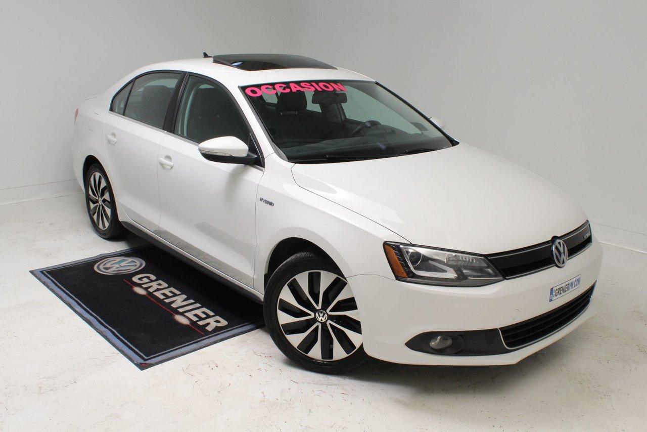 Used 2013 Volkswagen Jetta Hybride+nav+t.ouvran for sale in Mascouche, QC