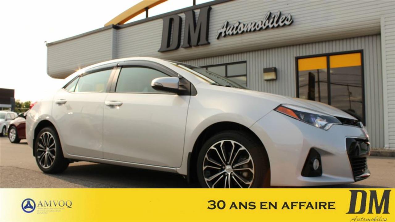 <a href=https://www.dmautos.ca/occasion/Toyota-Corolla-2016.html>https://www.dmautos.ca/occasion/Toyota-Corolla-2016.html</a>

*** AUCUN FRAIS ADDITIONNEL *** TOIT OUVRANT, PHARES AU XÉNON, NAVIGATION, CUIR, CAMÉRA DE RECUL, RÉGULATEUR DE VITESSE ADAPTATIF, AIDE AU SUIVI DE VOIE, AIR CLIMATISÉ, MAGS 17, PUSH START & ENTRÉ SANS CLEF, SIÈGES CHAUFFANTS, ET BEAUCOUP PLUS...Pourquoi choisir DM Automobiles :    - Plus de 29 ans en affaires  - 150 véhicules presque neufs en inventaire  - Rapport CARPROOF  - Financement facile au meilleur taux du marché  - Service après-vente hors pair  - $$$$ Maximum pour votre échange $$$$