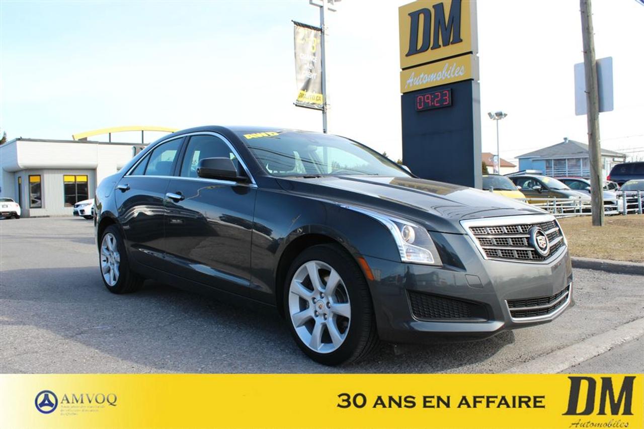 <a href=https://www.dmautos.ca/occasion/Cadillac-Ats-2014.html>https://www.dmautos.ca/occasion/Cadillac-Ats-2014.html</a>

CADILLAC ATS AWD 2014, CUIR, SYTÈME AUDIO BOSE, ENSEMBLE MULTIMÉDIA, MAGS, BLUETOOTH, TEMPERATURE 2 ZONES, ET BEAUCOUP PLUS...Pourquoi choisir DM Automobiles :        Plus de 29 ans en affaires    - 150 véhicules presque neufs en inventaire    - Rapport CARPROOF    - Financement facile au meilleur taux du marché    - Service après-vente hors pair    - $$$$ Maximum pour votre échange