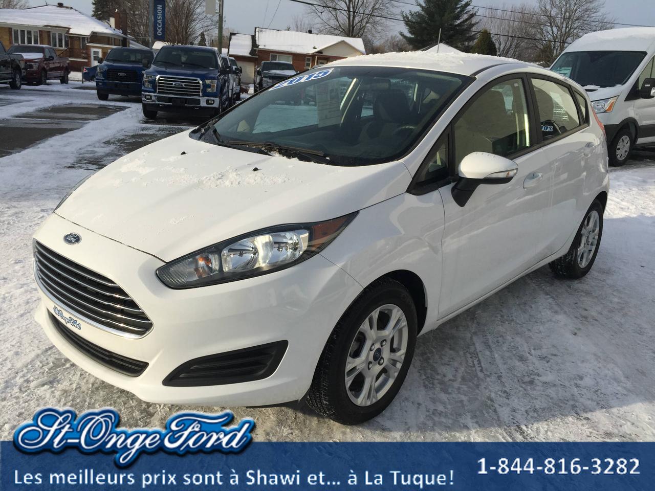 <a href=https://www.groupemondou.com/occasion/Ford-Fiesta-2015.html>https://www.groupemondou.com/occasion/Ford-Fiesta-2015.html</a>

TRÈS bas kilométrage, MAGS, bluetooth, SYNC, faites votre offre! 

St-Onge Ford est le concessionnaire qui vend le plus de véhicule à lextérieur du Québec et nous livrons GRATUITEMENT partout au Québec !  

Chef de file en FINANCEMENT automobile et crédit de 1ère 2e et 3e chance, approbation garantie à 100% 

Vous avez un véhicule d échange ? Notre engagement, vous offrir la meilleure valeur sur le marché pour votre véhicule d échange 

Contactez-nous et nous vous ferons une offre imbattable ! 

Les meilleurs prix sont à Shawi ! 

https://www.st-onge-ford.com/