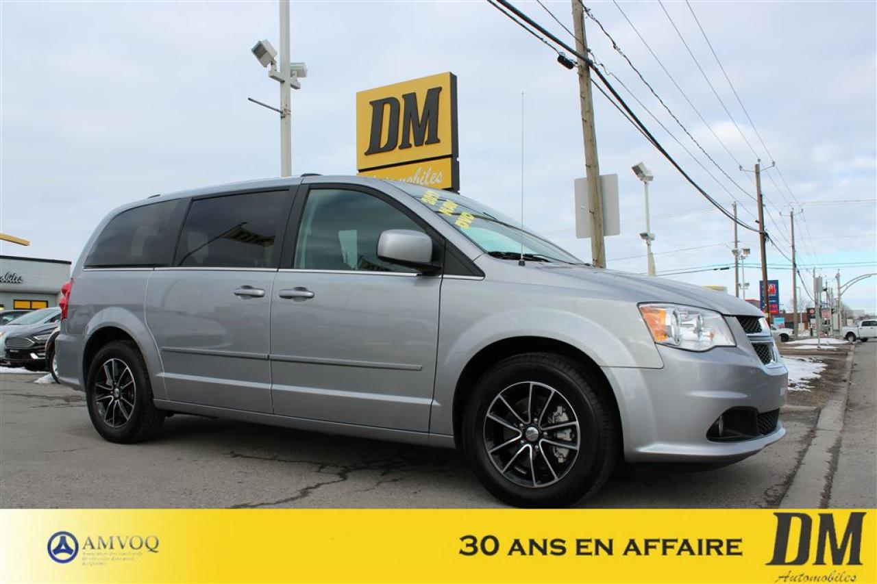Used 2017 Dodge Grand Caravan Black Top Cuir Dvd for sale in Salaberry-de-Valleyfield, QC
