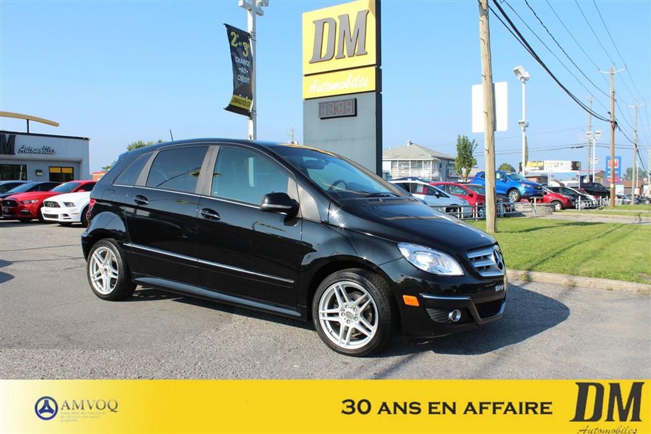 <a href=https://www.dmautos.ca/occasion/MercedesBenz-BClass-2011.html>https://www.dmautos.ca/occasion/MercedesBenz-BClass-2011.html</a>

*** AUCUN FRAIS ADDITIONNEL *** AIR CLIMATISÉ, GROUPE ELECTRIQUE, PHARES ANTI-BROUILLARD, CRUISE CONTROL, CONTRÔLES AUDIO SUR LE VOLANT, GALERIE DE TOIT, VOLANT GAINÉ DE CUIR ET BIEN PLUS ENCORE....Pourquoi choisir DM Automobiles :     - Plus de 29 ans en affaires  - Plus de 150 véhicules de haute qualité en inventaire  - Rapport Carproof  - Financement facile et rapide  - Service après-vente hors pair  - $$$ Maximum pour votre échange $$$
