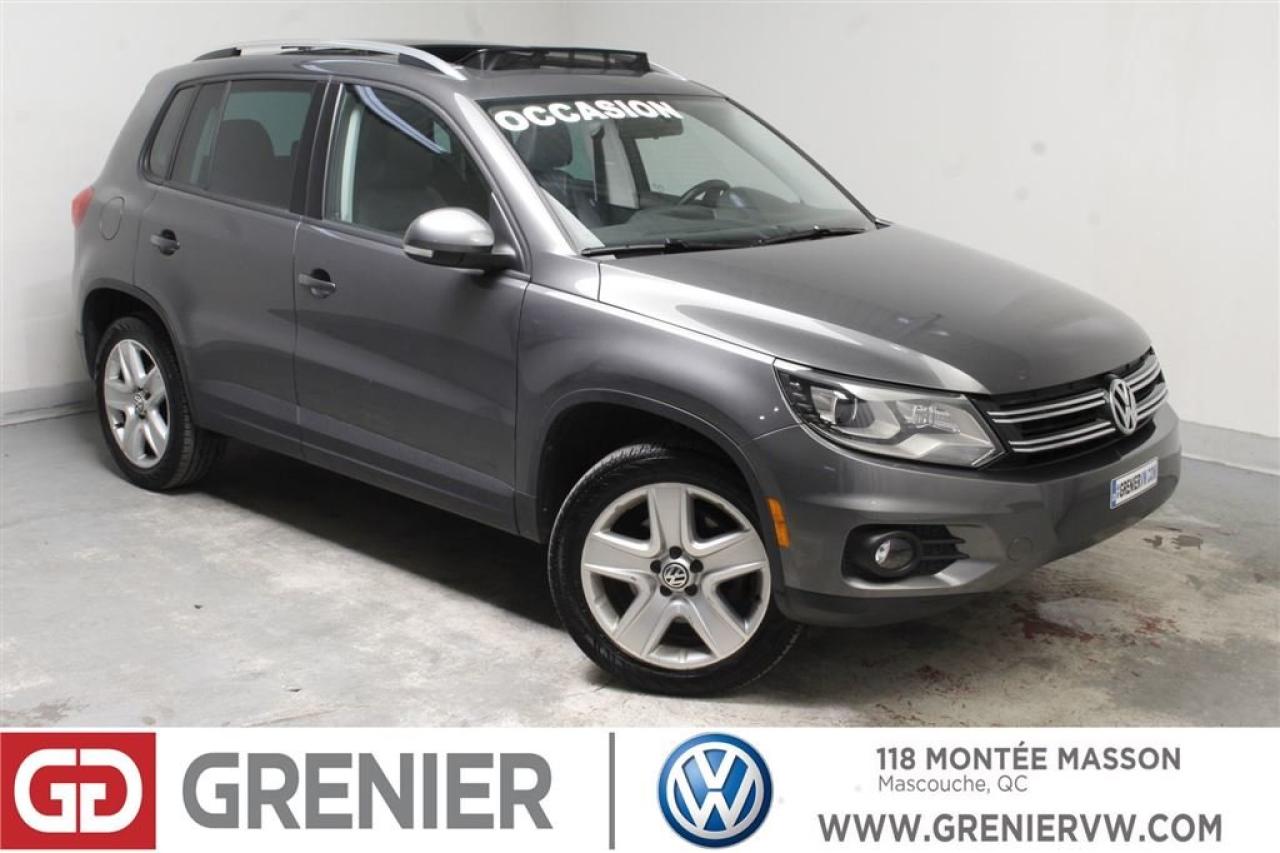 Used 2014 Volkswagen Tiguan Comfortline+xenont+4 for sale in Mascouche, QC