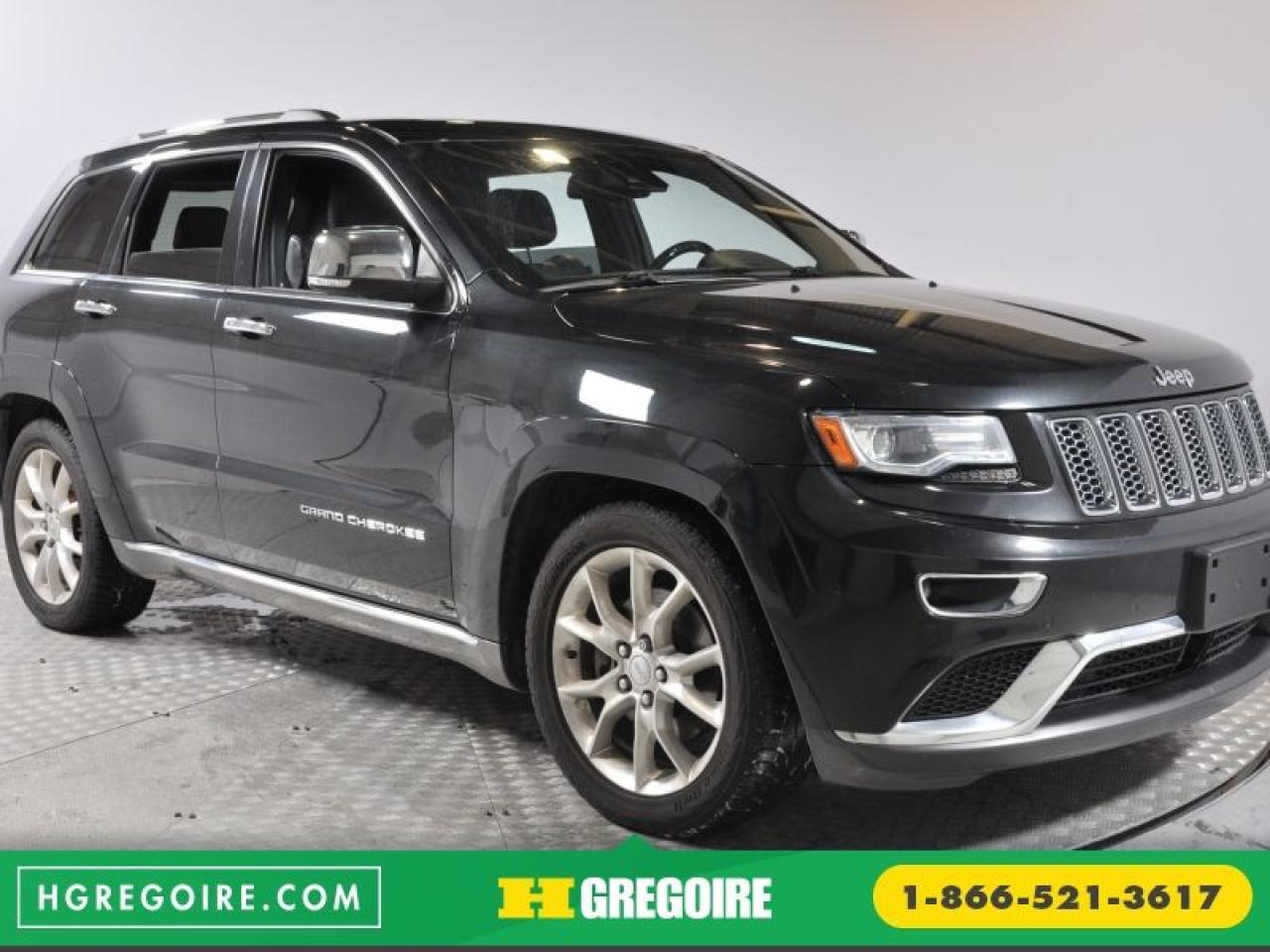 Used 2014 Jeep Grand Cherokee SUMMIT AWD CUIR TOIT for sale in St-Léonard, QC