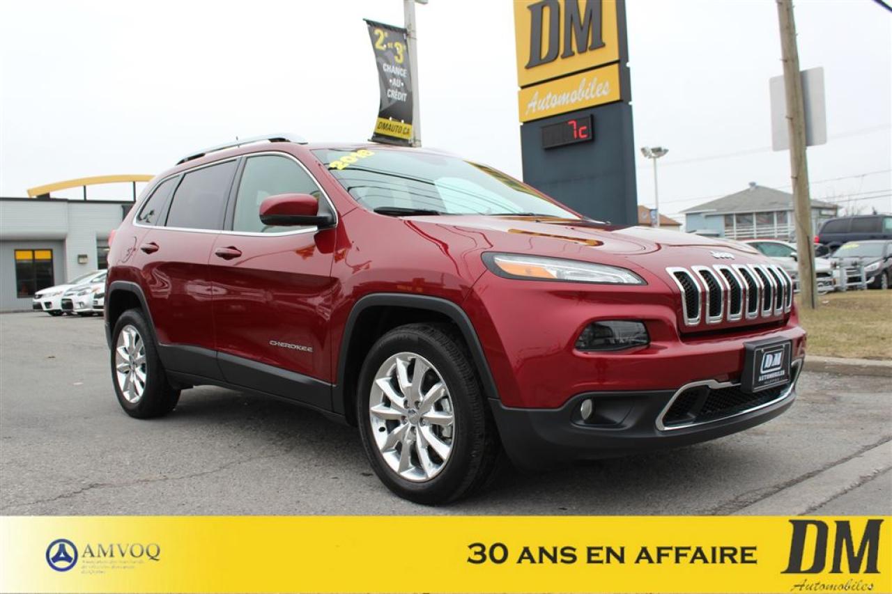 Used 2016 Jeep Cherokee Cuir V6 for sale in Salaberry-de-Valleyfield, QC