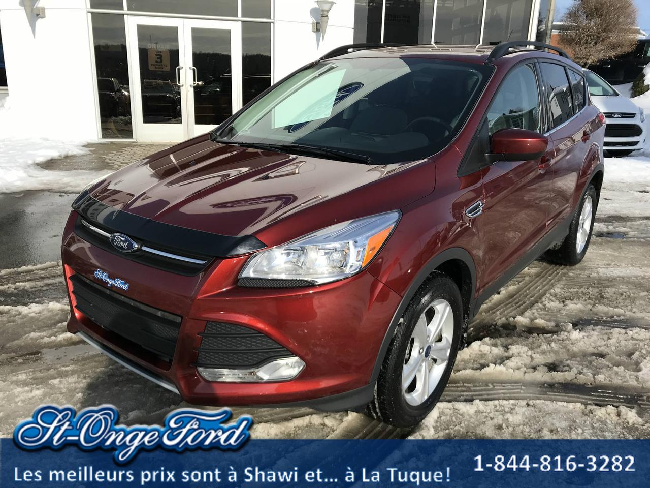 <a href=https://www.groupemondou.com/occasion/Ford-Escape-2015.html>https://www.groupemondou.com/occasion/Ford-Escape-2015.html</a>

***NOUVEL ARRIVAGE***
Caméra de recul, sièges avant chauffants, technologie bluetooth intégrée et bien plus! 

St-Onge Ford (une concession du Groupe Mondou) est un des plus importants concessionnaires de véhicule Ford et doccasion au Québec. Nous offrons un service de livraison GRATUITEMENT partout au Québec ! 

Chef de file en FINANCEMENT automobile et crédit de 1ère 2e et 3e chance, approbation garantie à 100% 

Vous avez un véhicule déchange ? Notre engagement, vous offrir la meilleure valeur sur le marché pour votre véhicule déchange!

Contactez-nous et nous vous ferons une offre imbattable ! 
Les meilleurs prix sont à Shawinigan... et à La Tuque
https://www.st-onge-ford.com/