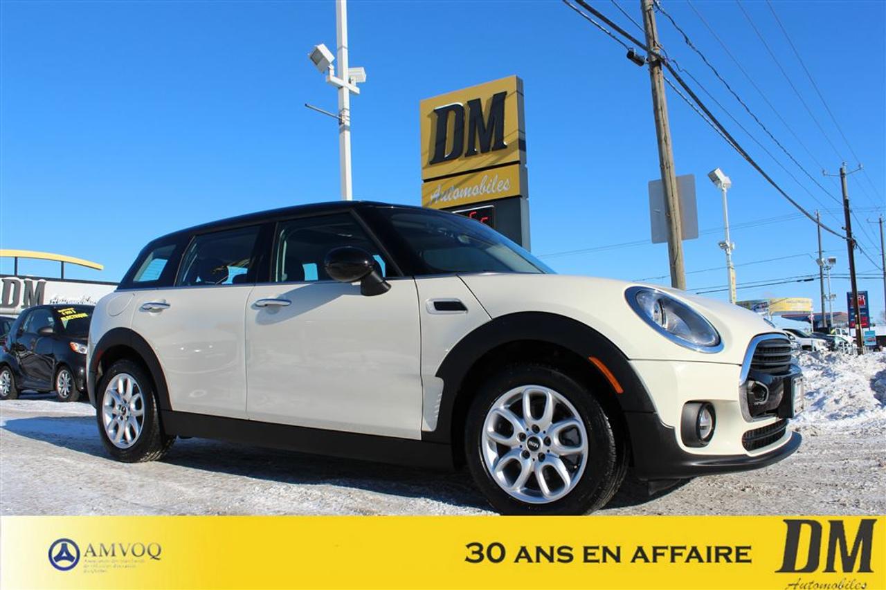 <a href=https://www.dmautos.ca/occasion/Mini-Cooper_Clubman-2017.html>https://www.dmautos.ca/occasion/Mini-Cooper_Clubman-2017.html</a>

AUTOMATIQUE, CUIR, TOIT PANORAMIQUE, SIÈGES CHAUFFANTS, GROUPE ELECTRIQUE, BLUETOOTH, CLIMATISEUR, RÉGULATEUR DE VITESSE ET BIEN PLUS ENCORE...    Pourquoi choisir DM Automobiles :        - En affaires depuis 1986    - 150 véhicules presque neufs en inventaire    - Rapport CARPROOF    - Financement facile au meilleur taux du marché    - Service après-vente hors pair    - $$$$ Maximum pour votre échange $$$$