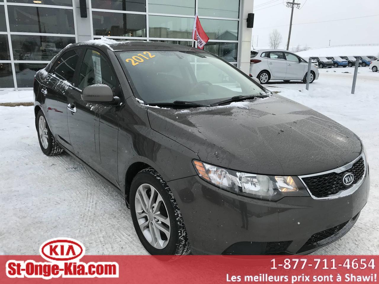 <a href=https://www.groupemondou.com/occasion/Kia-Forte-2012.html>https://www.groupemondou.com/occasion/Kia-Forte-2012.html</a>

Technologie bluetooth intégrée, Sièges chauffants, MAGS! 

Venez rencontrer notre équipe de représentants dès aujourdhui et venez faire lessai de votre véhicule. 

Chef de file en FINANCEMENT automobile ... et crédit de 1ère 2e et 3e chance, 	vous êtes 100% approuvé !

Vous avez un véhicule d échange ? Notre engagement, vous offrir la meilleure valeur sur le marché pour votre véhicule d échange.

Contactez-nous et nous vous ferons une offre imbattable ! 

Les meilleurs prix sont à Shawi ! 

http://www.stongekia.com