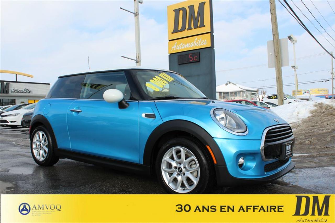 <a href=https://www.dmautos.ca/occasion/Mini-Cooper-2017.html>https://www.dmautos.ca/occasion/Mini-Cooper-2017.html</a>

CUIR, TOIT PANORAMIQUE, SIÈGES CHAUFFANTS, SONAR DE RECUL, BLUETOOTH, VITRES PORTES MIROIRS ÉLECTRIQUES, CLIMATISEUR, RÉGULATEUR DE VITESSE ET BIEN PLUS ENCORE...  Pourquoi choisir DM Automobiles :  - En affaires depuis 1986  - 150 véhicules presque neufs en inventaire  - Rapport CARPROOF  - Financement facile au meilleur taux du marché  - Service après-vente hors pair  - $$$$ Maximum pour votre échange $$$$