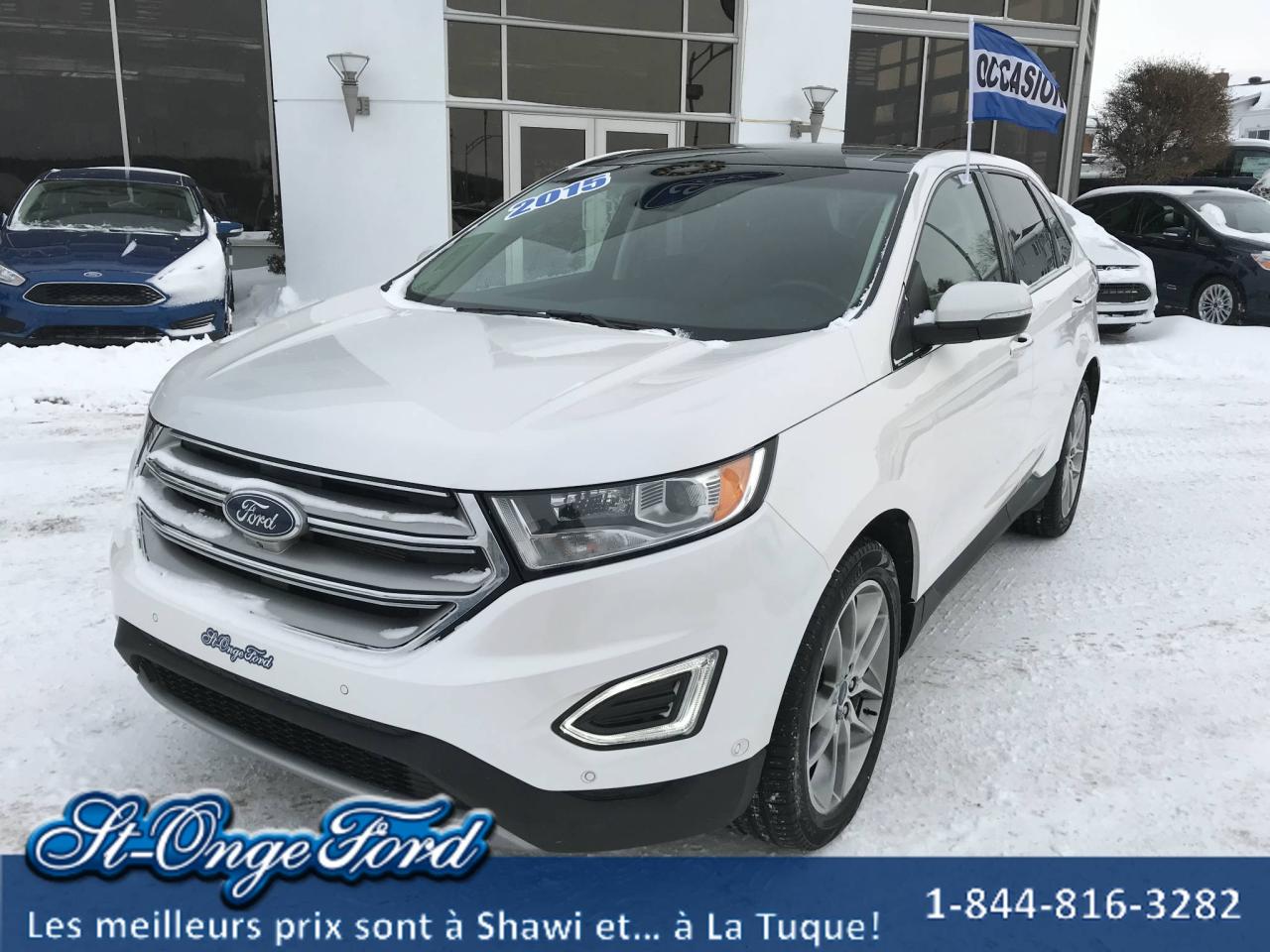 Used 2015 Ford Edge 4 portes Titanium, Traction intégrale for sale in Shawinigan, QC