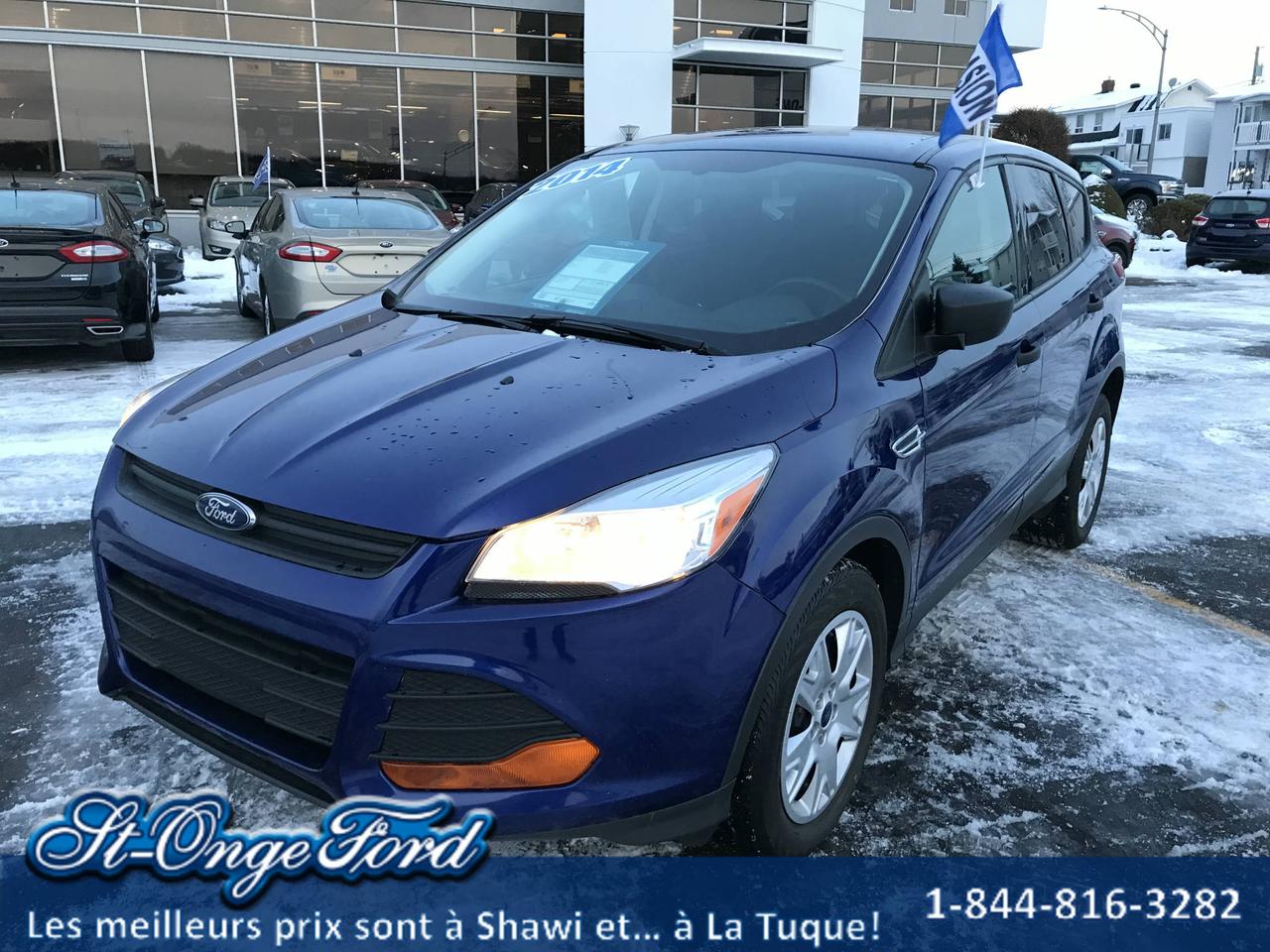 <a href=https://www.groupemondou.com/occasion/Ford-Escape-2014.html>https://www.groupemondou.com/occasion/Ford-Escape-2014.html</a>

Véhicule certifié de ford !!! Air climatisé, bas kilométrage! À voir! 

St-Onge Ford (une concession du Groupe Mondou) est un des plus importants concessionnaires de véhicule Ford et doccasion au Québec. Nous offrons un service de livraison GRATUITEMENT partout au Québec ! 

Chef de file en FINANCEMENT automobile et crédit de 1ère 2e et 3e chance, approbation garantie à 100% 

Vous avez un véhicule déchange ? Notre engagement, vous offrir la meilleure valeur sur le marché pour votre véhicule déchange!

Contactez-nous et nous vous ferons une offre imbattable ! 
Les meilleurs prix sont à Shawi... et à La Tuque

https://www.st-onge-ford.com/