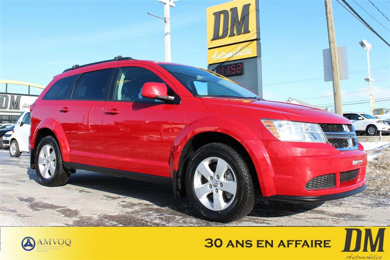 <a href=https://www.dmautos.ca/occasion/Dodge-Journey-2016.html>https://www.dmautos.ca/occasion/Dodge-Journey-2016.html</a>

*** AUCUN FRAIS ADDITIONNEL *** 7 PASSAGERS, A/C AVANT ET ARRIERE, GROUPE ELECTRIQUE, BLUETOOTH, RÉGULATEUR DE VITESSE, RADIO CD ET BIEN PLUS ENCORE...  Pourquoi choisir DM Automobiles :    - En affaires depuis 1986  - 150 véhicules presque neufs en inventaire  - Rapport CARPROOF  - Financement facile au meilleur taux du marché  - Service après-vente hors pair  - $$$$ Maximum pour votre échange $$$$