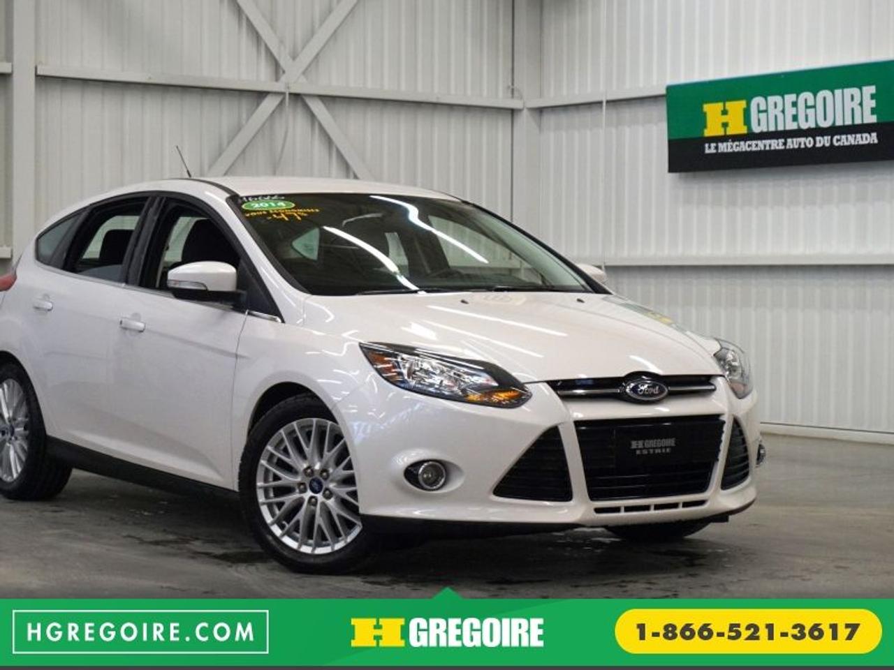 <a href=https://www.autoaubaine.com/Ford-Focus-c7018676.html>https://www.autoaubaine.com/Ford-Focus-c7018676.html</a>

Ford Focus Titanium (caméra Sonar De Recul) 2014

Freins ABS, Miroirs chauffants, Volant ajustable, Aileron, Radio satellite, Ordinateur de bord, Antipatinage, Phares antibrouillards, Climatisation

ECONOMISER 12 104$! BAS KILOMÉTRAGE, JAMAIS ACCIDENTÉ, Camera de recul, Bluetooth, Aucun frais caché, Taux dintérêt imbattable! Ouvert 7 jours. Inspection en plus de 125 points et rigoureux processus de remise à neuf. Satisfaction garantie de 3 jours ou argent remis et privilège déchange 30 jours. Obtenez le meilleur taux de financement et même une 2e ou 3e chance au crédit. Pour plus dinformation sur cette voiture et pour obtenir le rapport dhistorique CarProof gratuitement, visitez https://www.hgregoire.com/fr-stk/H6666. *Prix du manufacturier neuf (25 899$)