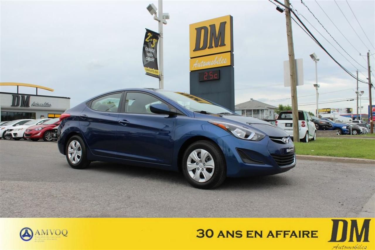 Used 2016 Hyundai Elantra L for sale in Salaberry-de-Valleyfield, QC