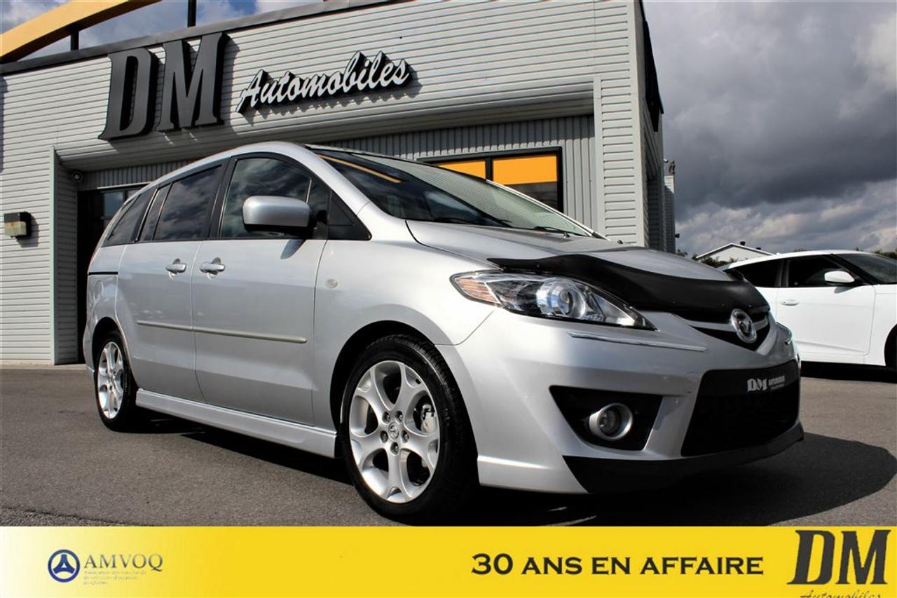 <a href=https://www.dmautos.ca/occasion/Mazda-5-2009.html>https://www.dmautos.ca/occasion/Mazda-5-2009.html</a>

***AUCUN FRAIS ADDITIONNEL*** CUIR, TOIT OUVRANT, SIEGES CHAUFFANTS, AIR CLIMATISÉ AUTOMATIQUE, MIROIRS ÉLECTRIQUES ET CHAUFFANTS, VITRES ÉLECTRIQUES, PORTES ÉLECTRIQUES, MAGS, RÉGULATEUR DE VITESSE ET BEAUCOUP PLUS...Pourquoi choisir DM Automobiles :    - Plus de 29 ans en affaires  - 150 véhicules presque neufs en inventaire  - Rapport CARPROOF  - Financement facile au meilleur taux du marché  - Service après-vente hors pair  - $$$$ Maximum pour votre échange $$$$