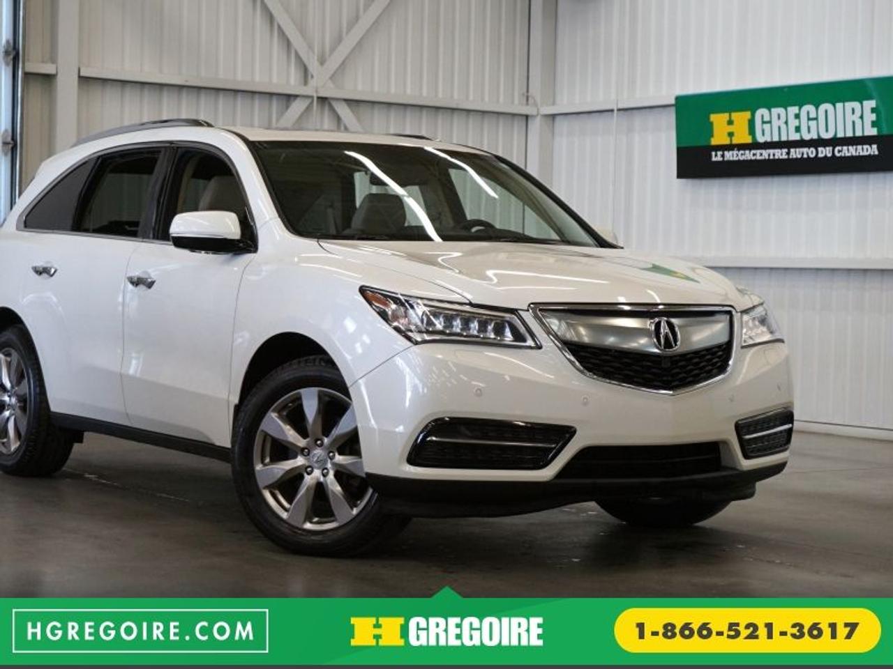 <a href=https://www.autoaubaine.com/Acura-MDX-c6903535.html>https://www.autoaubaine.com/Acura-MDX-c6903535.html</a>

Acura MDX Sh-Awd Tech Pack. Acura Watch Full!! 2014

Toit ouvrant, Freins ABS, Lecteur MP3, Miroirs chauffants, Volant ajustable, Aileron, Radio satellite, Ordinateur de bord, Antipatinage, Phares antibrouillards, Climatisation

ECONOMISER 31 995$! BAS KILOMÉTRAGE, Camera de recul, Systeme de navigation, Aucun frais caché, Taux dintérêt imbattable! Ouvert 7 jours. Inspection en plus de 125 points et rigoureux processus de remise à neuf. Satisfaction garantie de 3 jours ou argent remis et privilège déchange 30 jours. Obtenez le meilleur taux de financement et même une 2e ou 3e chance au crédit. Pour plus dinformation sur cette voiture et pour obtenir le rapport dhistorique CarProof gratuitement, visitez https://www.hgregoire.com/fr-stk/H6201. *Prix du manufacturier neuf (65 990$)