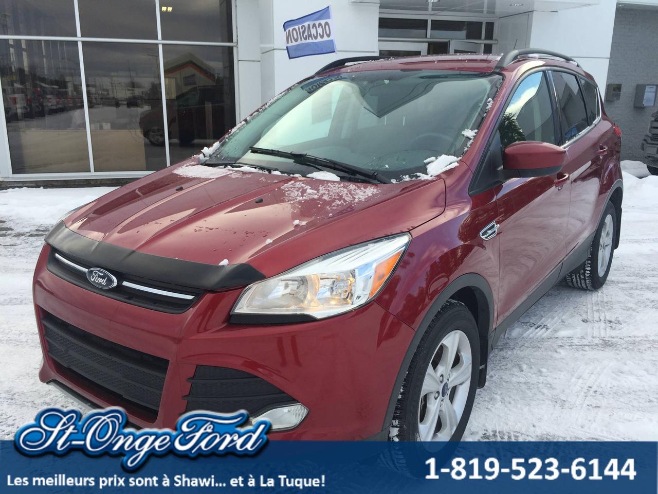 <a href=https://www.groupemondou.com/occasion/Ford-Escape-2014.html>https://www.groupemondou.com/occasion/Ford-Escape-2014.html</a>

***NOUVEL ARRIVAGE***
Caméra de recul, Portes bagages, systeme de commande vocale SYNC! 

St-Onge Ford La Tuque (une concession du Groupe Mondou) est un des plus importants concessionnaires de véhicule Ford et doccasion au Québec. Nous offrons un service de livraison GRATUITEMENT partout au Québec ! 

Chef de file en FINANCEMENT automobile et crédit de 1ère 2e et 3e chance, approbation garantie à 100% 

Vous avez un véhicule déchange ? Notre engagement, vous offrir la meilleure valeur sur le marché pour votre véhicule déchange!

Contactez-nous et nous vous ferons une offre imbattable ! 
Les meilleurs prix sont à Shawi... et à La Tuque
https://www.st-onge-ford.com/