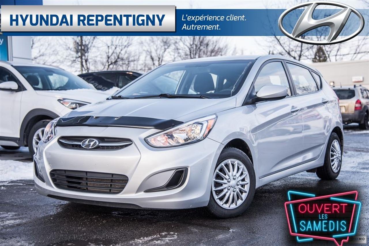 <a href=https://www.hyundairepentigny.com/occasion/Hyundai-Accent-2016.html>https://www.hyundairepentigny.com/occasion/Hyundai-Accent-2016.html</a>

Véhicule soigneusement préparé pour vous! Il possède le groupe électrique (vitres et portes électriques), lair climatisé, un régulateur de vitesse, les sièges chauffants,   Hyundai Repentigny est votre concessionnaire préféré depuis 1989. Plus de 1000 véhicules neufs, démonstrateurs et doccasion en inventaire.   Financement à partir de 2,99% * Détails en concessions.   1-2-3 chance au crédit ? Nous avons la solution pour vous. Faites affaire avec une maison de confiance depuis plus de 25 ans.