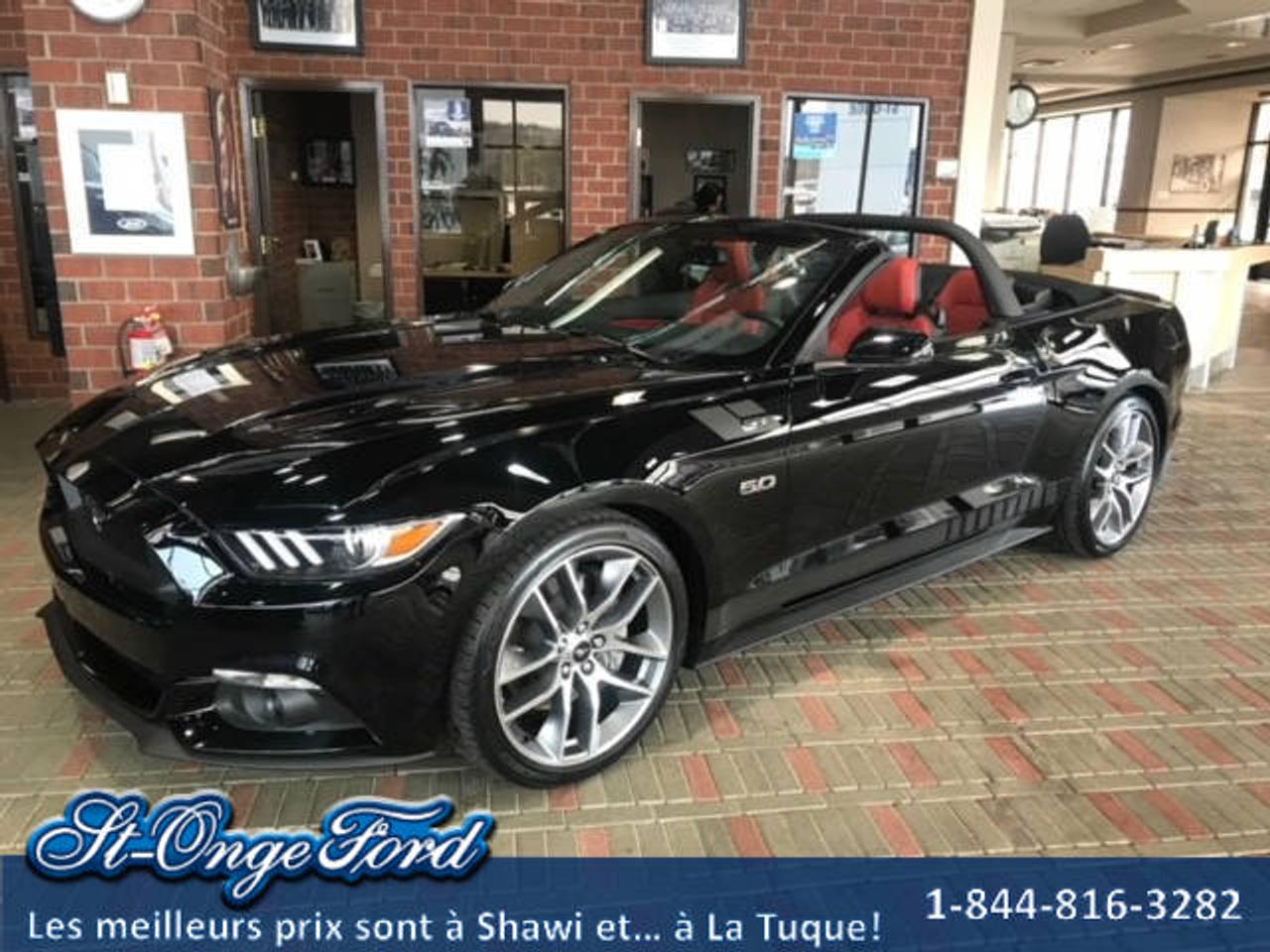 <a href=https://www.groupemondou.com/occasion/Ford-Mustang-2017.html>https://www.groupemondou.com/occasion/Ford-Mustang-2017.html</a>

***NOUVEL ARRIVAGE***
Tout équipé, sync, systeme de navigation, sièges chauffants et reffroidissants,  Roll bar ajoutée,  et bien plus!!! 

St-Onge Ford (une concession du Groupe Mondou) est un des plus importants concessionnaires de véhicule Ford et doccasion au Québec. Nous offrons un service de livraison GRATUITEMENT partout au Québec ! 

Chef de file en FINANCEMENT automobile et crédit de 1ère 2e et 3e chance, approbation garantie à 100% 

Vous avez un véhicule déchange ? Notre engagement, vous offrir la meilleure valeur sur le marché pour votre véhicule déchange!

Contactez-nous et nous vous ferons une offre imbattable ! 
Les meilleurs prix sont à Shawinigan... et à La Tuque
https://www.st-onge-ford.com/