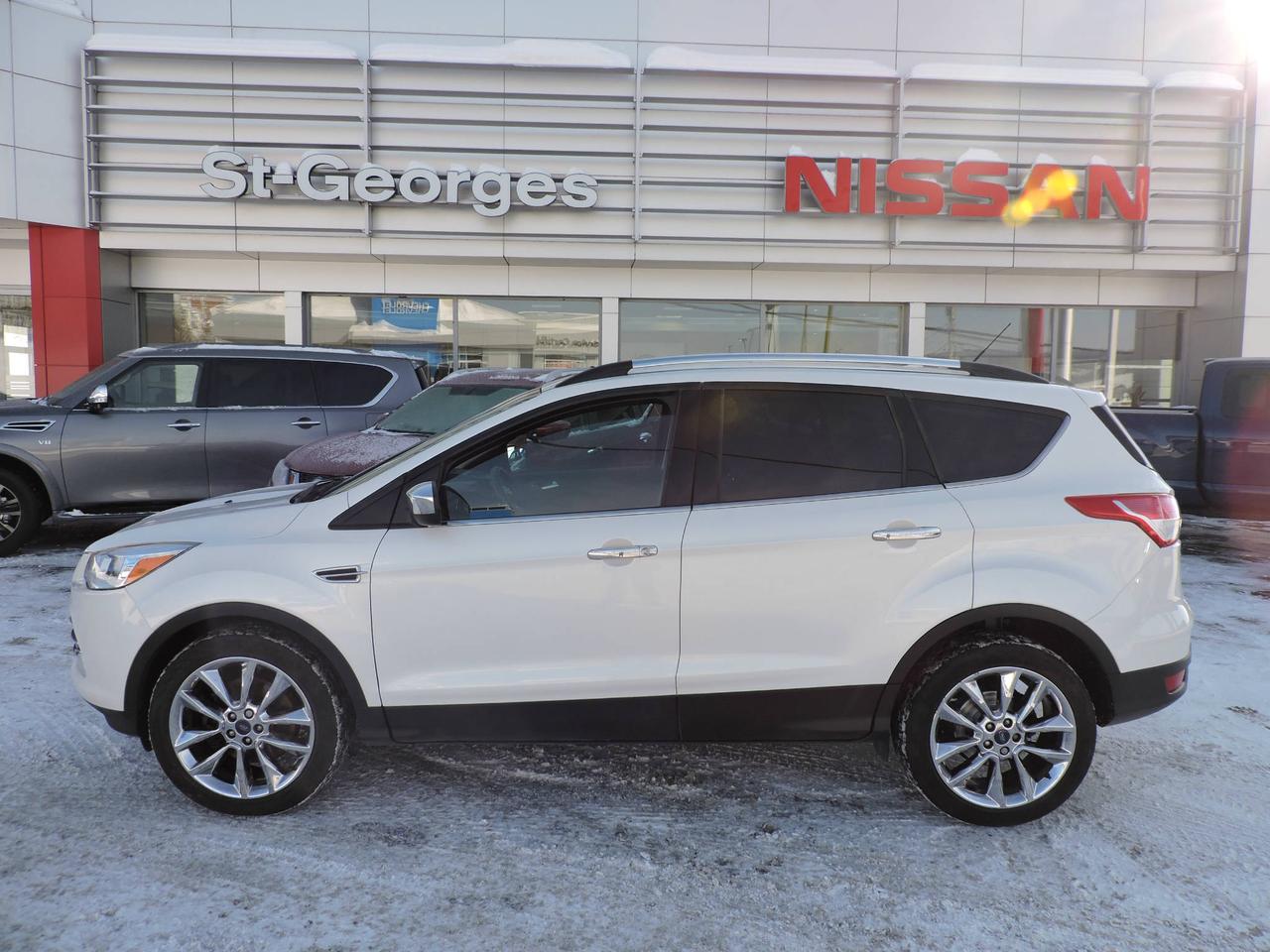 <a href=https://www.stgnissan.com/occasion/Ford-Escape-2015.html>https://www.stgnissan.com/occasion/Ford-Escape-2015.html</a>

Écoboots / Jantes 19 chromé / Caméra de recul / Bluetooth / Sieges chauffant / Phares antibrouillard / Siege conducteur électrique / Groupe électrique et beaucoup plus
Rapport Dhistorique CarProof disponible !
Financement et immatriculation disponible sur place !
Maintenant contactez nous sans frais au 1866 228 9700
OU
Venez nous voir au 
550 90 ieme rue St-Georges G5Y  3L2
St-Georgrs Nissan une histoire de service !