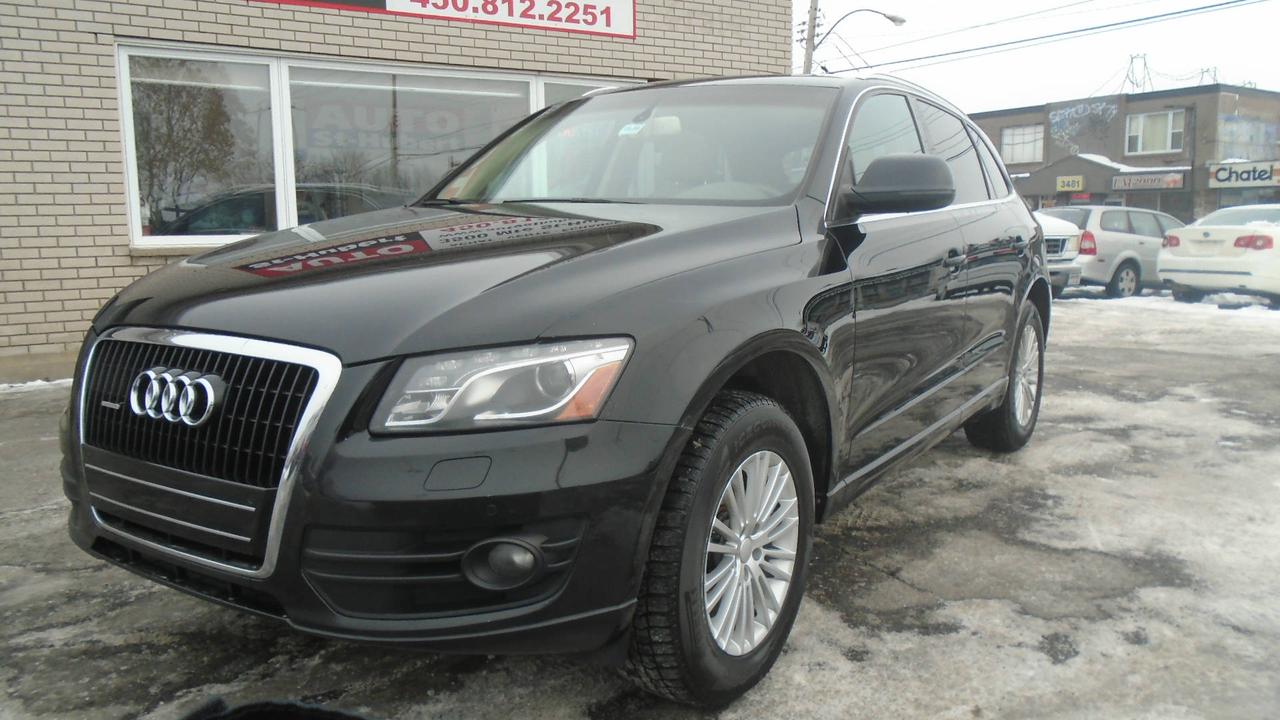 <a href=https://www.autosthubert.com/occasion/Audi-Q5-2009.html>https://www.autosthubert.com/occasion/Audi-Q5-2009.html</a>

VÉHICULE SITUÉ AU 3500 MONTÉE ST-HUBERT, SAINT-HUBERT, J3Y 4J5, 450.812.2251, FINANCEMENT DISPONIBLE A PARTIR DE 87$/SEMANES !!!
AUDI Q5 QUATTRO  AUTOMATIQUE 241000KM CERTIFIER MOTEUR 6 CYLINDRE 3.2L TRÈS FIABLE ET PERFORMANT,VÉHICULE TOUT ÉQUIPÉ VITRES PORTES ET MIROIRS ÉLECTRIQUE, AIR CLIMATISÉ, RÉGULATEUR DE VITESSE, LECTEUR CD, SIÈGE ET VOLANT AJUSTABLE,INTÉRIEUR EN CUIR, TOIT OUVRANT, BON PNEUS SUR JANTES ET BIEN PLUS UNE OFFRE A NE PAS MANQUÉ !!!
PROFITEZ DE NOTRE FINANCEMENT CLÉ EN MAIN AVEC UN TAUX À PARTIR DE 4.9%. FINANCEMENT MAISON DISPONIBLE APPROUVÉ A 100%, AUCUN CAS REFUSÉ! NOUS OFFRONS LES MEILLEURS PRODUITS DE FINANCEMENT, NOUS AVONS UN APPROVISIONNEMENT EXCLUSIF AUPRÈS DES CONCESSIONNAIRES ET NOUS OFFRONS LES MEILLEURS PRIX DU MARCHÉ ! OUVERT 7 JOURS SEMAINE. POSSIBILITÉ d ÉCHANGE ET PLUS ENCORE ! FINANCEMENT 1RE 2E ET 3E CHANCE AU CRÉDIT WWW.AUTOSTHUBERT.COM POUR VOIR TOUS LES VÉHICULES EN INVENTAIRE. 2 CONCESSIONNAIRES SUR LA RIVE-SUD DE MONTREAL 019559 VK