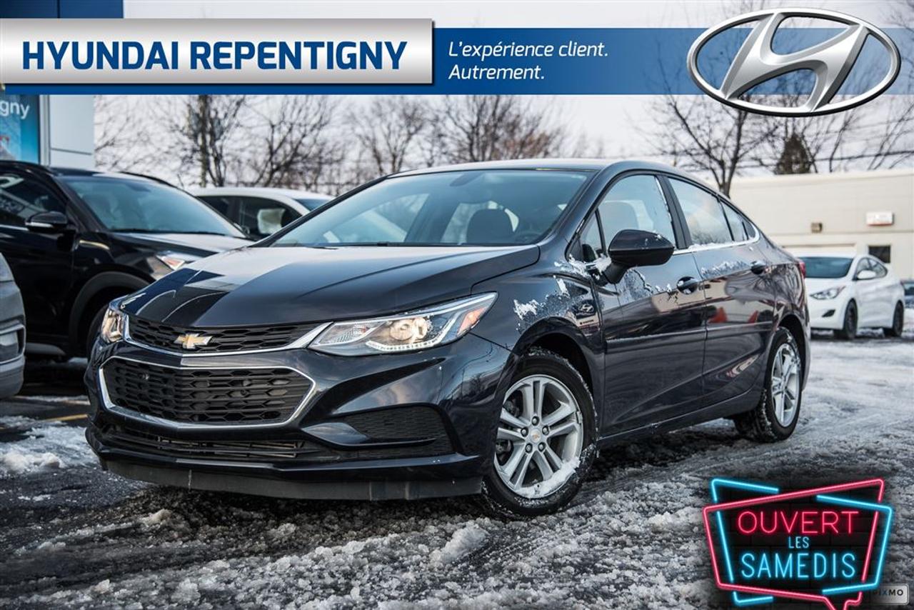 <a href=https://www.hyundairepentigny.com/occasion/Chevrolet-Cruze-2016.html>https://www.hyundairepentigny.com/occasion/Chevrolet-Cruze-2016.html</a>

Véhicule soigneusement préparé pour vous! Il possède le groupe électrique (vitres et portes électriques), lair climatisé, un régulateur de vitesse, les sièges chauffants, bluetooth, mags, caméra de recul  Hyundai Repentigny est votre concessionnaire préféré depuis 1989. Plus de 1000 véhicules neufs, démonstrateurs et doccasion en inventaire.   Financement à partir de 2,99% * Détails en concessions.   1-2-3 chance au crédit ? Nous avons la solution pour vous. Faites affaire avec une maison de confiance depuis plus de 25 ans.