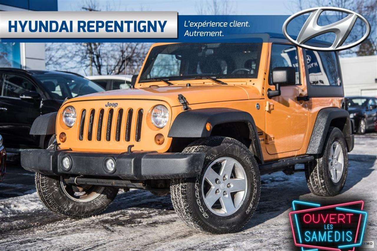 Used 2012 Jeep Wrangler Sport 4X4 for sale in Repentigny, QC