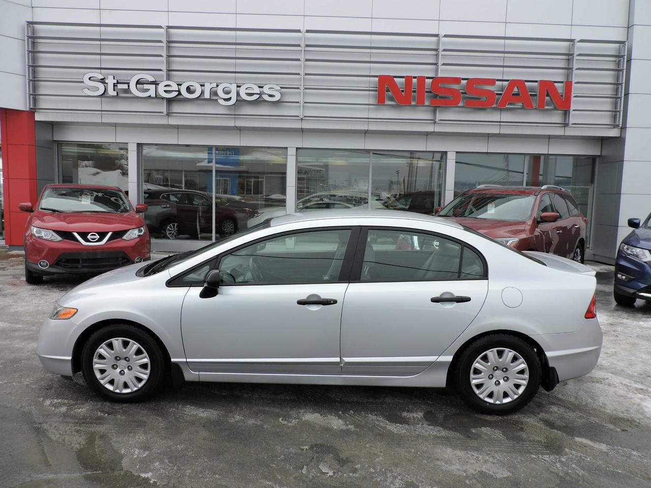 <a href=https://www.stgnissan.com/occasion/Honda-Civic-2008.html>https://www.stgnissan.com/occasion/Honda-Civic-2008.html</a>

Automatique / Rétroviseurs électrique / Aileron arriere / Gardes boue /et plus
Rapport Dhistorique CarProof disponible !
Financement et immatriculation disponible sur place !
Maintenant contactez nous sans frais au 1866 228 9700
OU
Venez nous voir au 
550 90 ieme rue St-Georges G5Y  3L2
St-Georgrs Nissan une histoire de service !