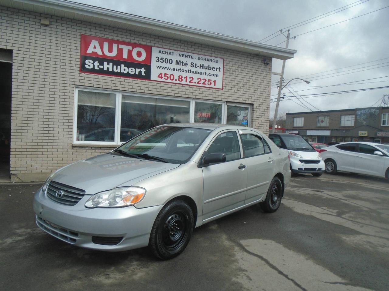Used 2004 Toyota Corolla 4dr Sdn CE Manual for sale in St-Hubert, QC