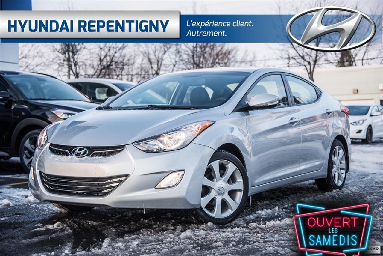 <a href=https://www.hyundairepentigny.com/occasion/Hyundai-Elantra-2012.html>https://www.hyundairepentigny.com/occasion/Hyundai-Elantra-2012.html</a>

Véhicule soigneusement préparé pour vous! Il possède le toit ouvrant, le groupe électrique (vitres et portes électriques), lair climatisé, le toit ouvrant , les jantes en aluminium, les sièges chauffants, la technologie Bluetooth, un régulateur de vitesse, le cuir ainsi que des miroirs chauffants.   Hyundai Repentigny est votre concessionnaire préféré depuis 1989. Plus de 1000 véhicules neufs, démonstrateurs et doccasion en inventaire.   Financement à partir de 2.99% * Détails en concessions.   1-2-3 chance au crédit ? Nous avons la solution pour vous. Faites affaire avec une maison de confiance depuis plus de 25 ans.