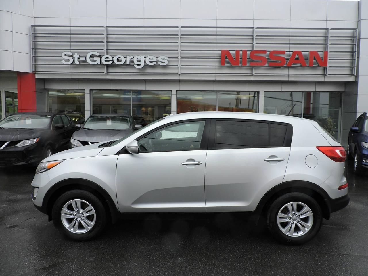 <a href=https://www.stgnissan.com/occasion/Kia-Sportage-2013.html>https://www.stgnissan.com/occasion/Kia-Sportage-2013.html</a>

Jantes 16 / Climatiseur / Phares antibrouillard / Régulateur de vitesse / Rétroviseurs électrique / Bluetooth /groupe éllectrique et plus
Rapport Dhistorique CarProof disponible !
Financement et immatriculation disponible sur place !
Maintenant contactez nous sans frais au 1866 228 9700
OU
Venez nous voir au 
550 90 ieme rue St-Georges G5Y  3L2
St-Georgrs Nissan une histoire de service !