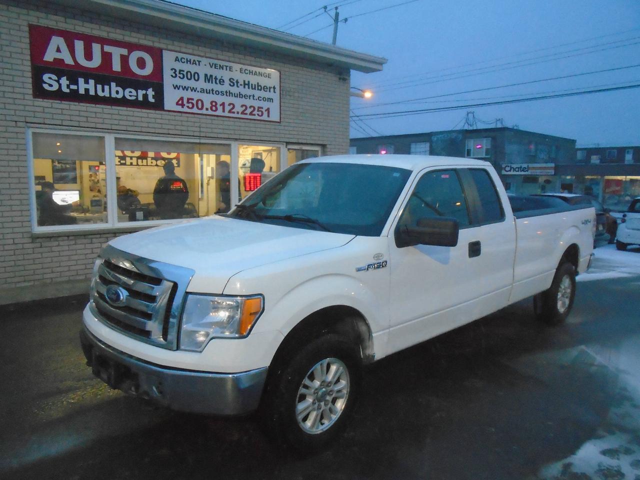 <a href=https://www.autosthubert.com/occasion/Ford-F150-2011.html>https://www.autosthubert.com/occasion/Ford-F150-2011.html</a>

VÉHICULE SITUÉ AU 3500 MONTÉE ST-HUBERT, SAINT-HUBERT, J3Y 4J5, 450.812.2251, FINANCEMENT MAISON DISPONIBLE
FORD F-150 2011 AUTOMATIQUE 414 000 KM MOTEUR 8 CYLINDRES 5,0 LITRES TRÈS FIABLE ET PUISSANT, 
VÉHICULE TOUT ÉQUIPÉ AVEC VITRES PORTES ET MIROIRS ÉLECTRIQUE, AIR CLIMATISÉ, RÉGULATEUR DE VITESSE, , BLUETOOTH, RADIO AM/FM/CD/AUXILIAIRE, VOLANT MULTIFONCTIONS ET  AJUSTABLE, BIEN CHAUSSÉ SUR 4 BON PNEUS SUR MAGS D ORIGINE, HITCH, PHARES ANTIBROUILLARD, VITRES TEINTÉS ET BIEN PLUS! UNE OFFRE A NE PAS MANQUER !!! PROFITEZ DE NOTRE FINANCEMENT CLÉ EN MAIN AVEC UN TAUX À PARTIR DE 4.9%. FINANCEMENT MAISON DISPONIBLE APPROUVÉ A 100%, AUCUN CAS REFUSÉ! NOUS OFFRONS LES MEILLEURS PRODUITS DE FINANCEMENT, AVONS UN APPROVISIONNEMENT EXCLUSIF AUPRÈS DES CONCESSIONNAIRES ET OFFRONS LES MEILLEURS PRIX DU MARCHÉ ! OUVERT 7 JOURS SEMAINE. POSSIBILITÉ d ÉCHANGE ET PLUS ENCORE ! FINANCEMENT 1RE 2E ET 3E CHANCE AU CRÉDIT WWW.AUTOSTHUBERT.COM POUR VOIR TOUS LES VÉHICULES EN INVENTAIRE. 2 CONCESSIONNAIRES SUR LA RIVE-SUD DE MONTREAL. F15- F250 F 150 SILVERADO GMC CHEVROLET MM D53717