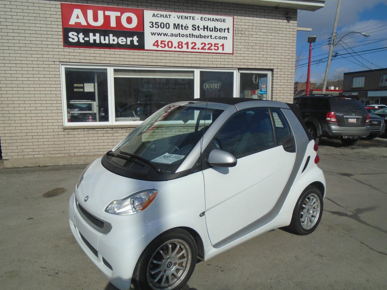 Used 2012 Smart fortwo PASSION CONVERTIBLE for sale in St-Hubert, QC