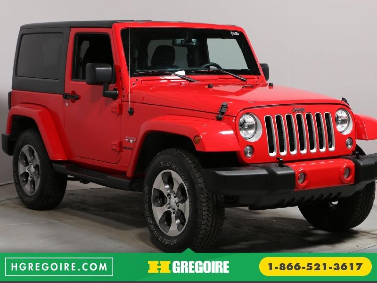Used 2016 Jeep Wrangler SAHARA 4X4 A/C GR for sale in St-Léonard, QC