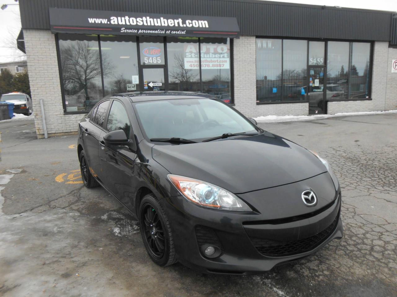 Used 2012 Mazda 3 SKYACTIV ** CUIR+TOIT OUVRANT ** for sale in St-Hubert, QC
